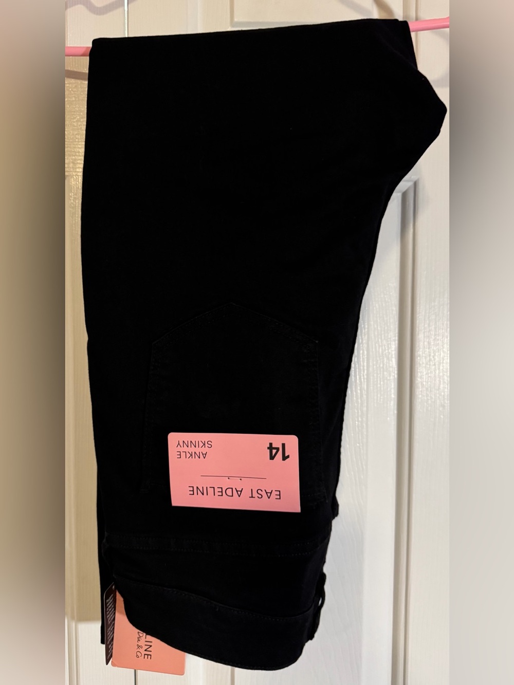 East Adeline Womens Skinny Jeans - Black